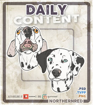 Dalmatian Dog emotes