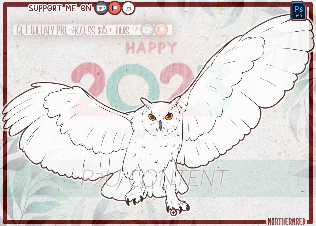 DAILY - Owl lineart by NorthernRed on DeviantArt
