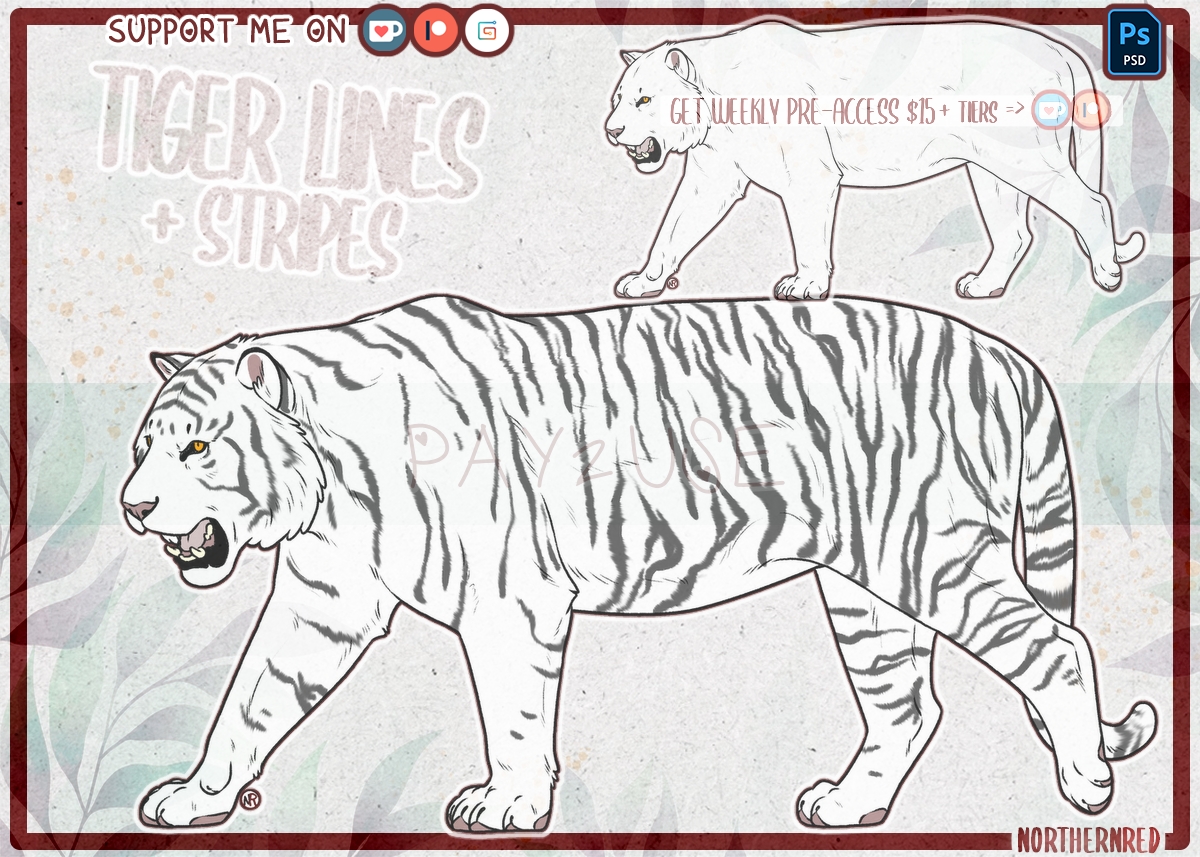 Tiger Line Art by WeathermanWeathers on DeviantArt