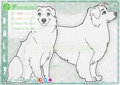 SPRING DAILY - (Disney style) Australian Shepherds