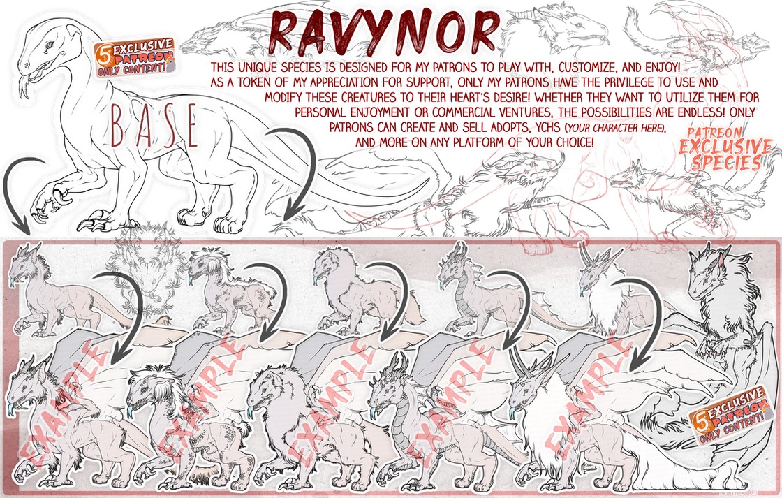Introducing Ravynors: Exclusively for My Patrons!