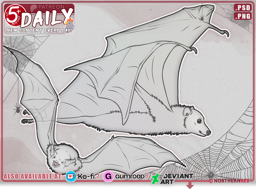 Colorful Bats Deviantart DAILY: Bats Bats by NorthernRed on DeviantArt