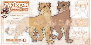 SUB-ONLY: Lioness + help lines (semi)