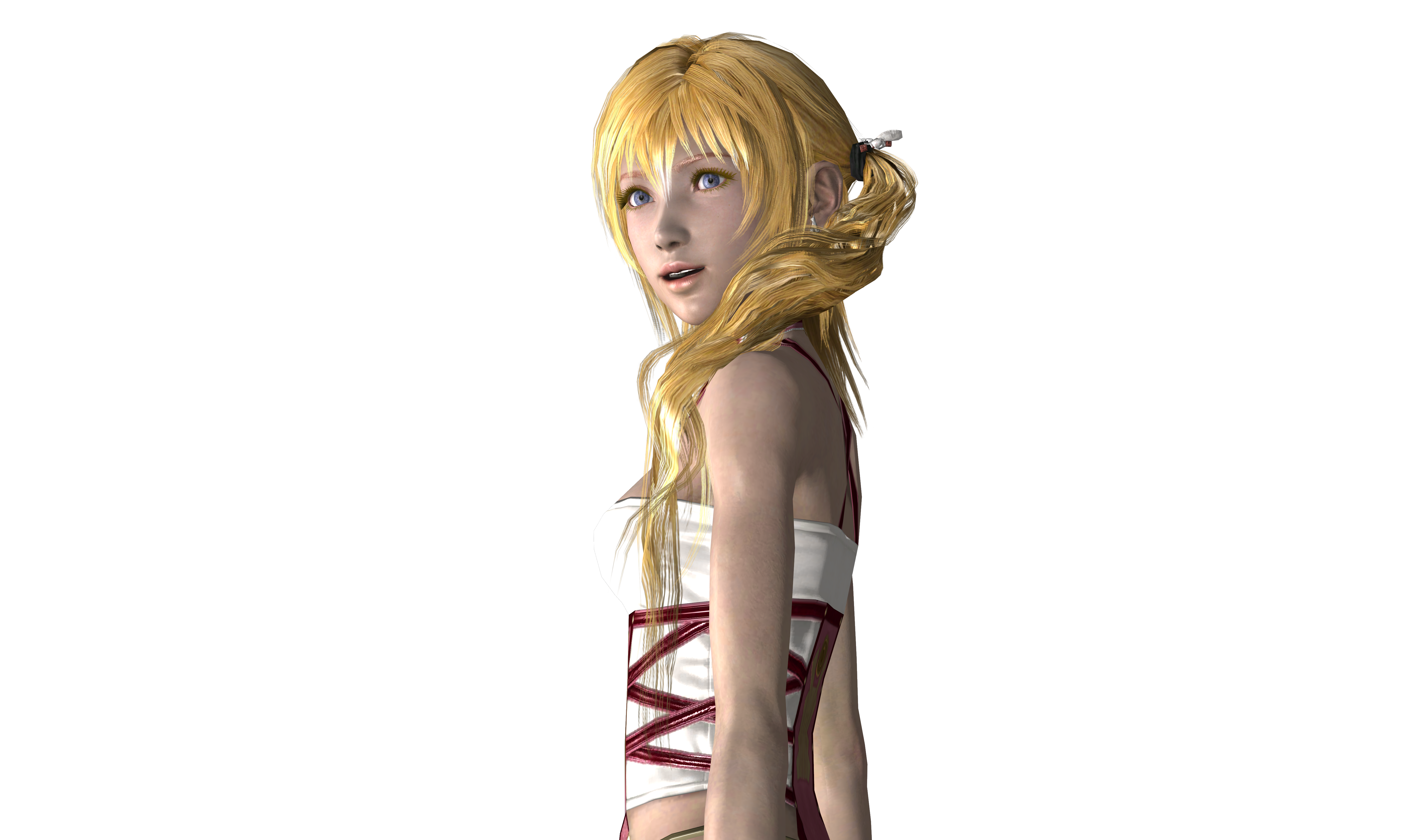 Serah Blonde hair