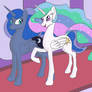 Celestia and Luna