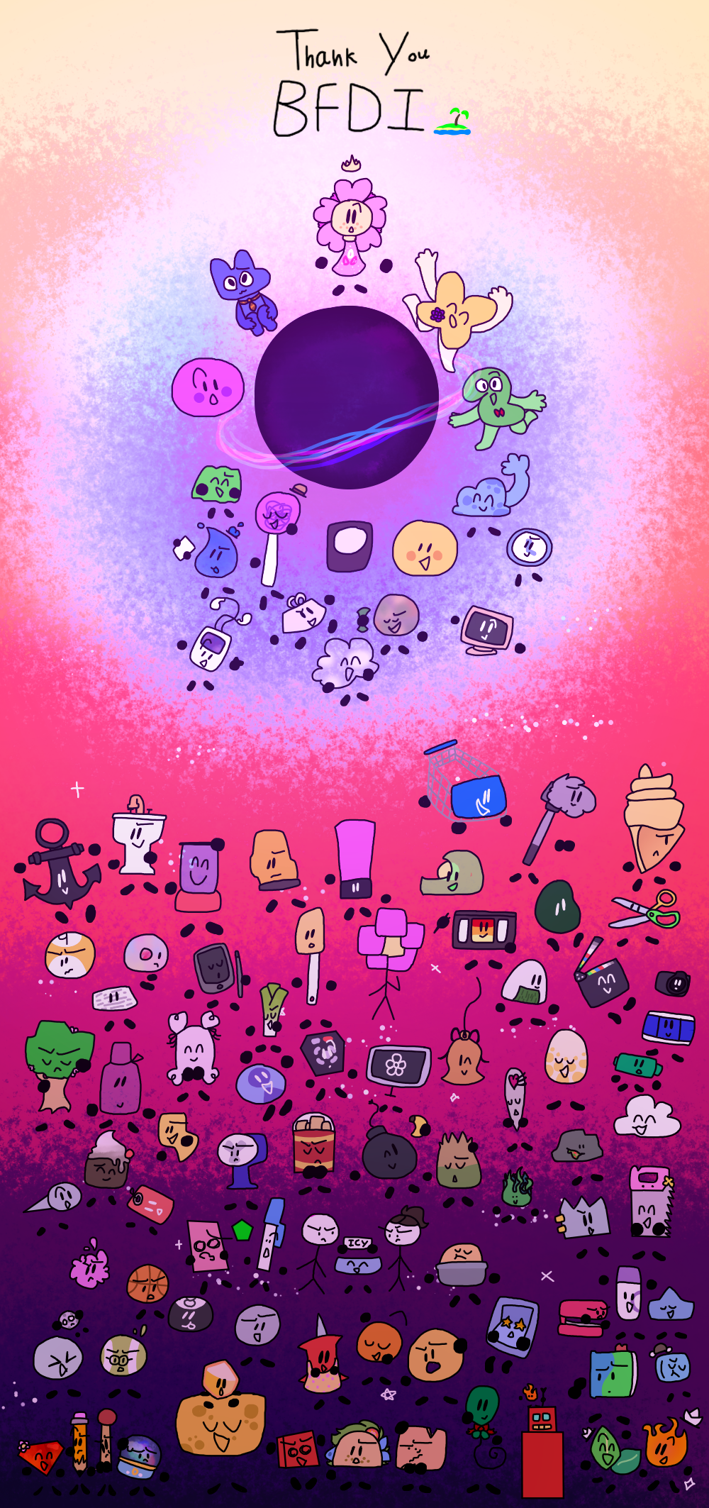 my own bfdi background by Yooshidinosaur on DeviantArt