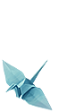 A paper crane.