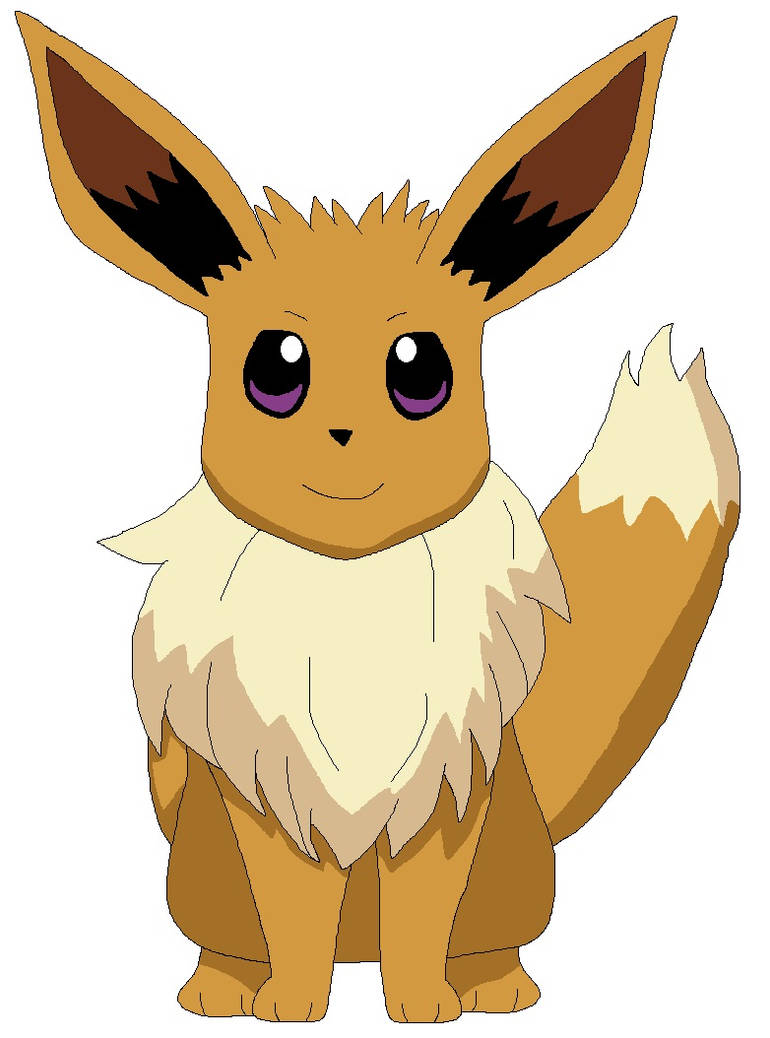 Eevee Sitting By NightmareOnElmStFan On DeviantArt