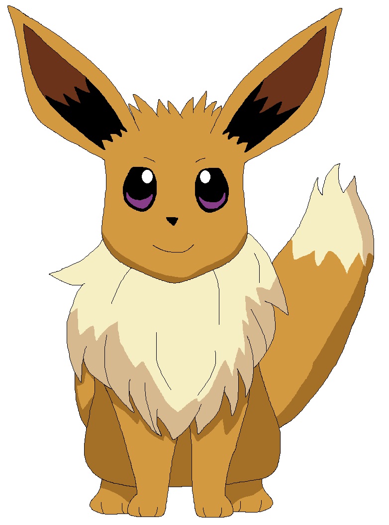 Eevee sitting by NightmareOnElmStFan on DeviantArt