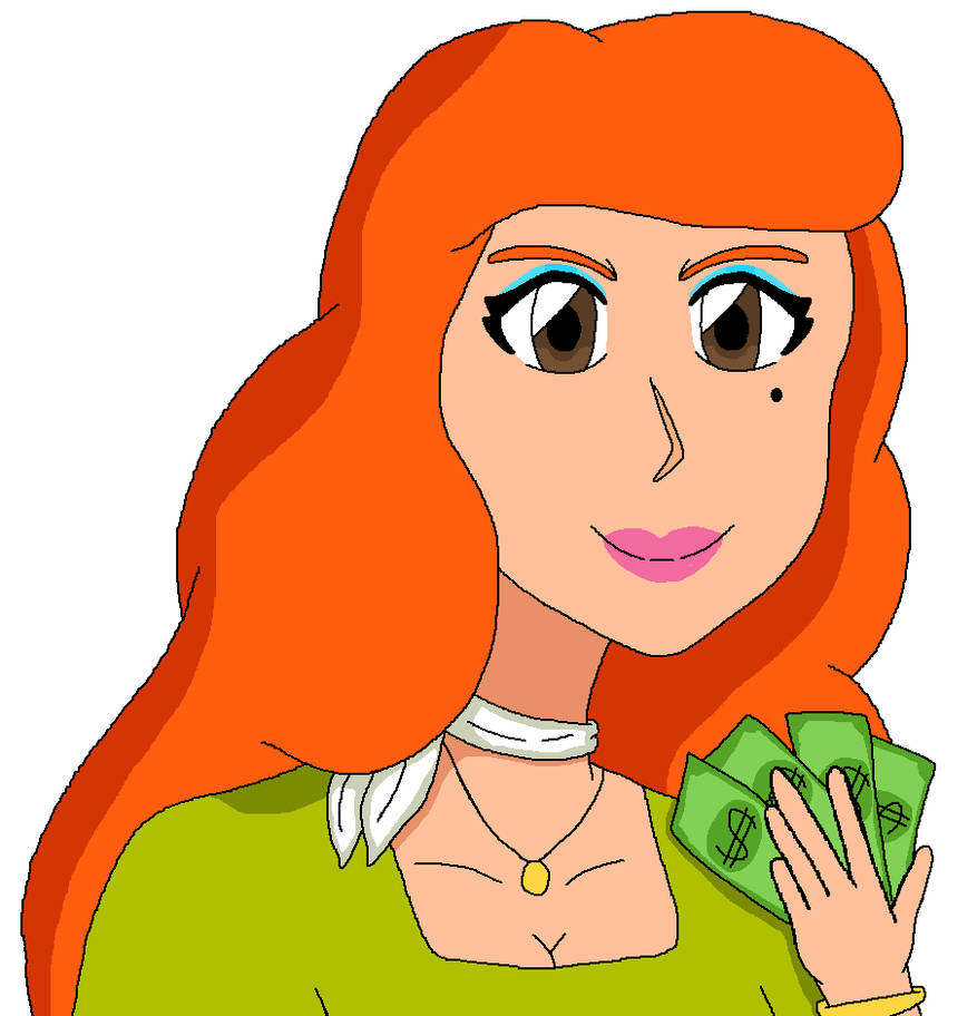 Cousin Mel money emote by NightmareOnElmStFan on DeviantArt