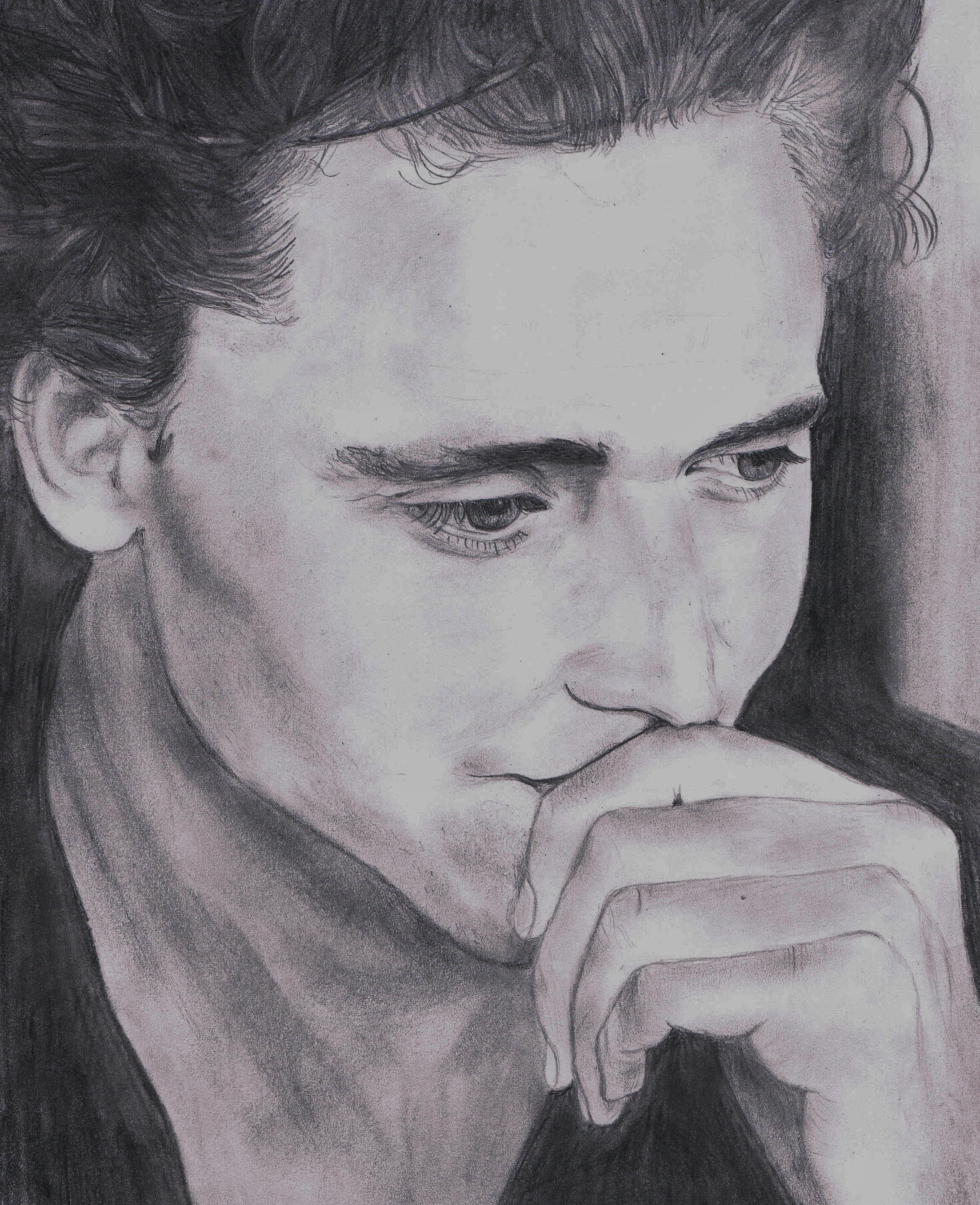 Tom Hiddleston - pencil