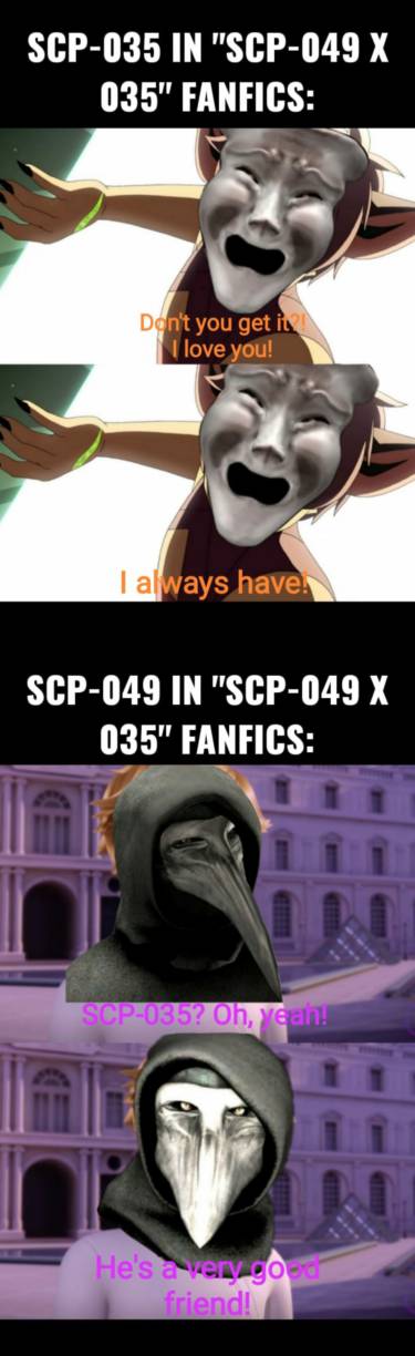 scp 035 x scp 049 #3 by fanceluwu on DeviantArt