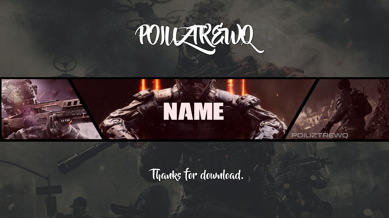 Cod Youtube Banner at Christy Calvin blog