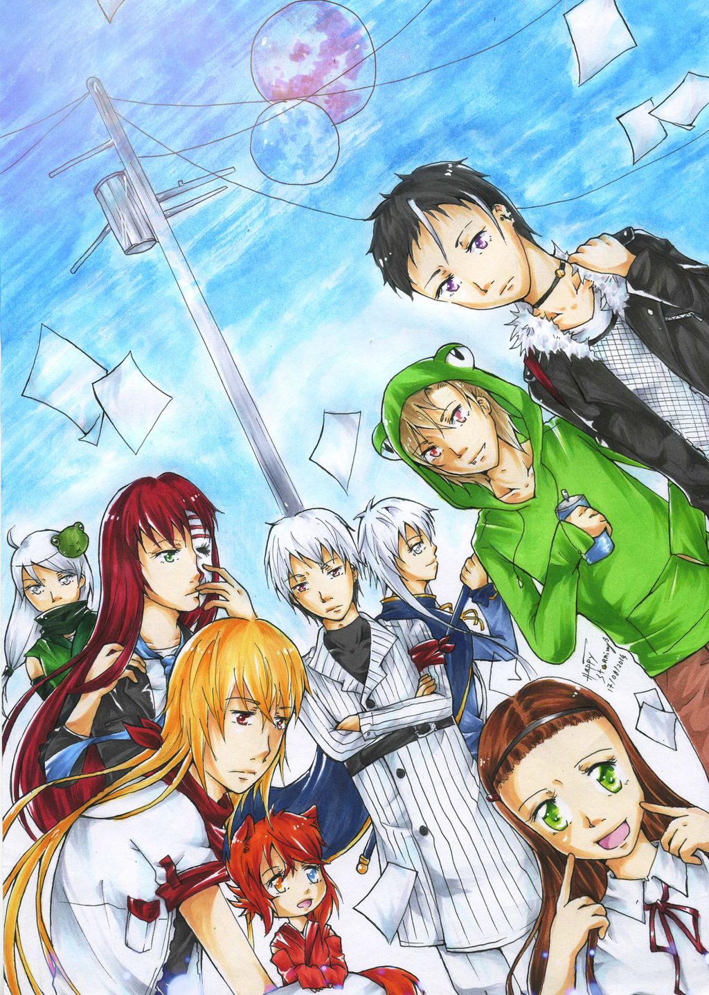 OC party! by HappyStarring on DeviantArt