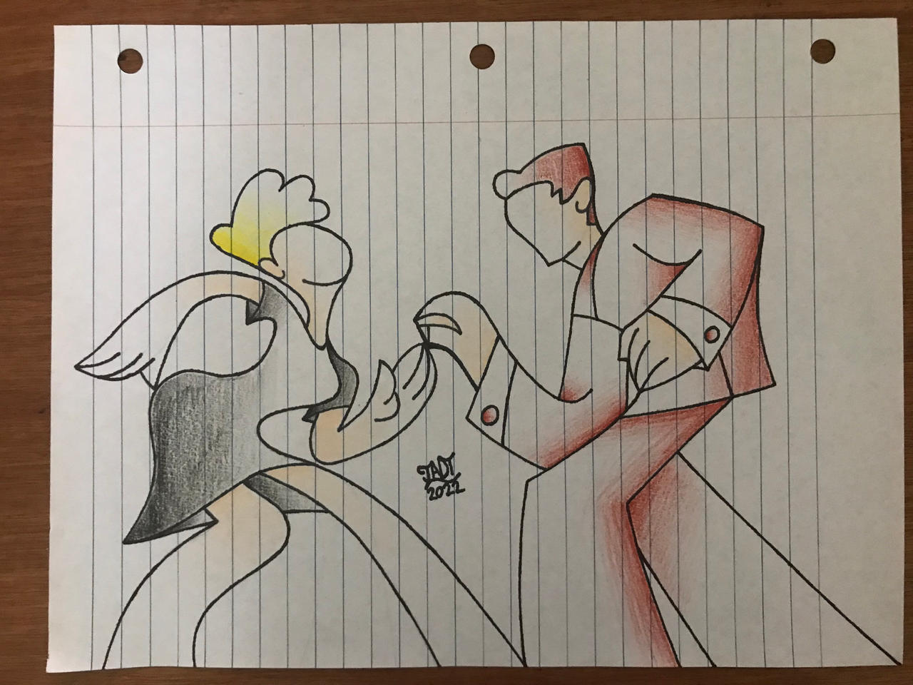 Unnamed traditional drawing by JohnCartoonist04 on DeviantArt