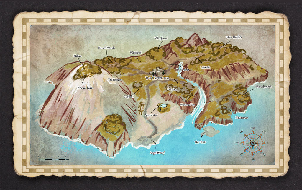 Cedara Map Scale Cedaria: Blackout - Worldmap by Umerean on DeviantArt