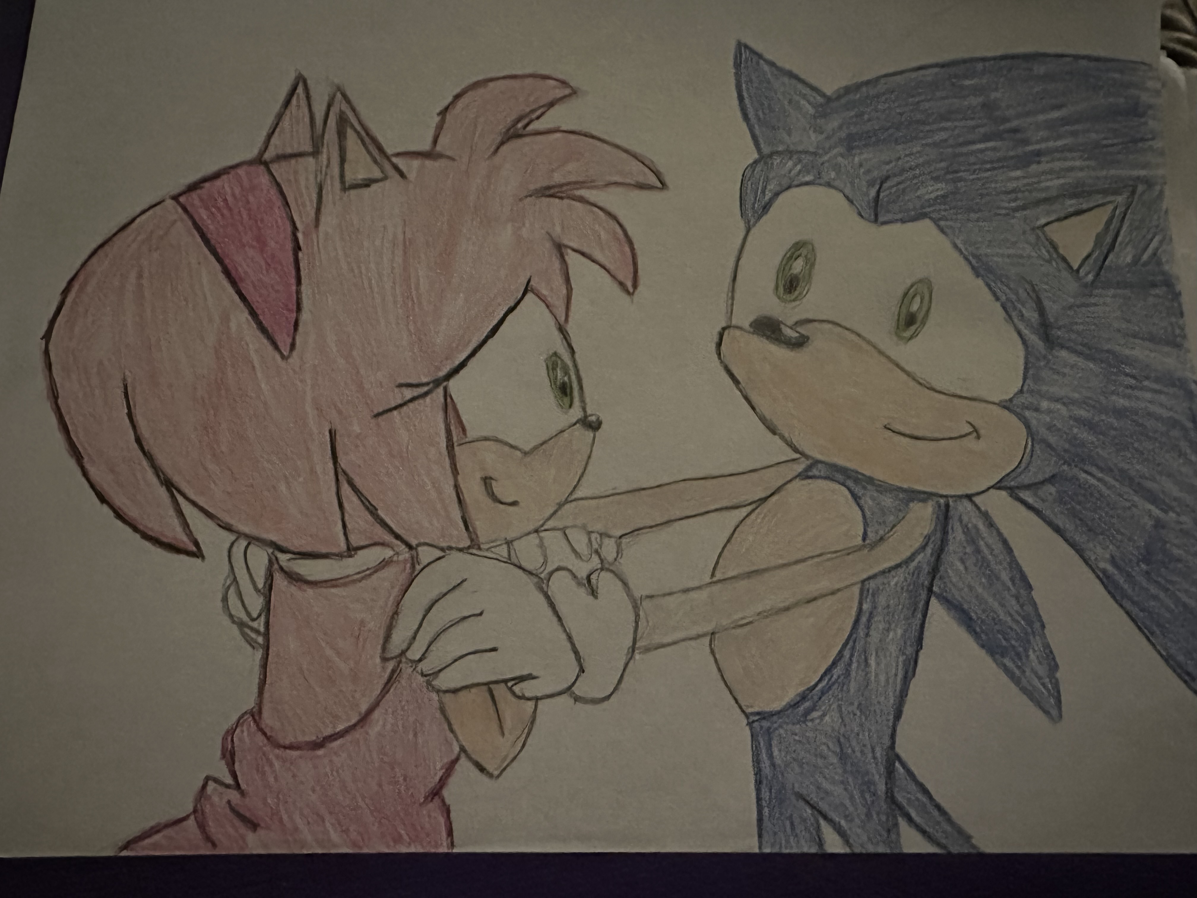 SONIC AND AMY KISS?! Sonic and Amy's Second Date 