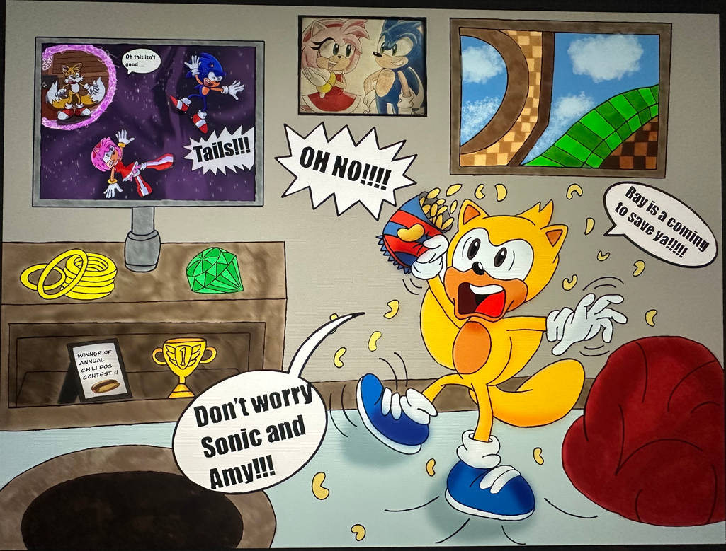 Ray to the rescue??? by RoseGal72089 on DeviantArt