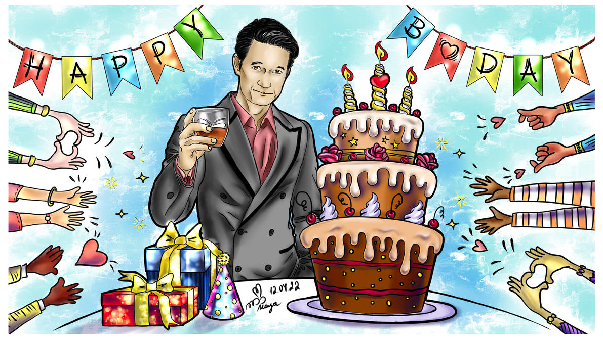 Harry Shum Jr birthday card by Loki-Nightfire on DeviantArt