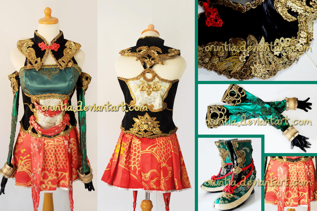 Guan Yinping DW 8 costume
