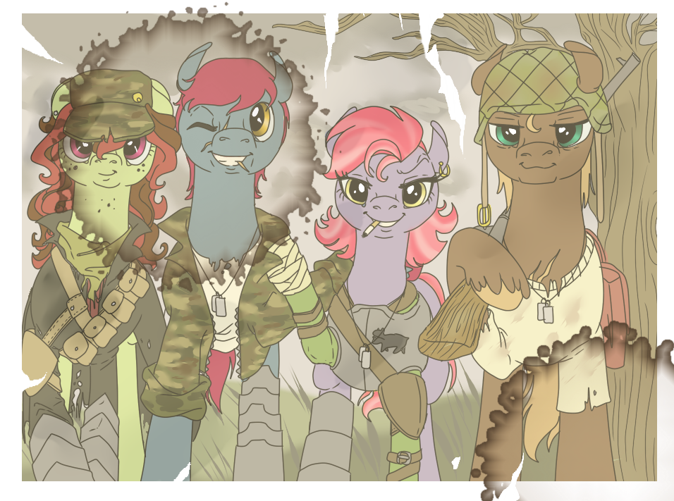 Fallout Equestria: Marker Round's group