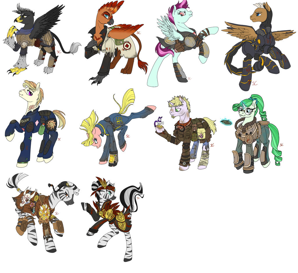 Fallout:Equestria race pictures by SourSketches on DeviantArt