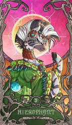 Tarot Zecora Hierophant