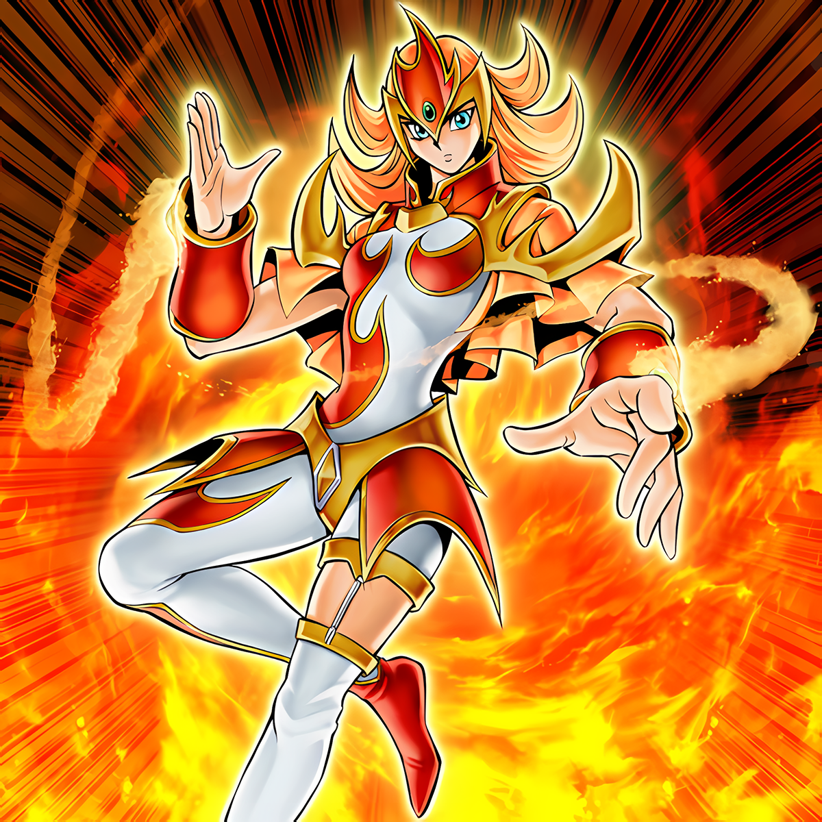 Fire Elemental Hero ELEMENTAL HERO LADY FIRE by NATIONBREAKER on DeviantArt