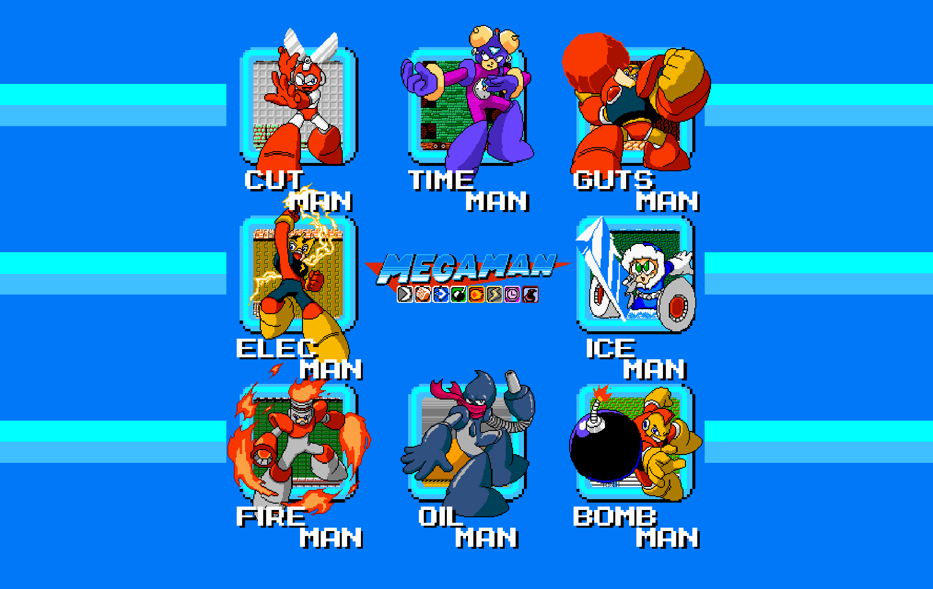 Mega Man 1 Stage Select By Kipoythenarwhal On Deviantart Mega Man 1 Stage Select By Kipoythenarwhal On Deviantart