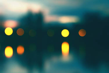 At evening 'Gdansk by b3dnar