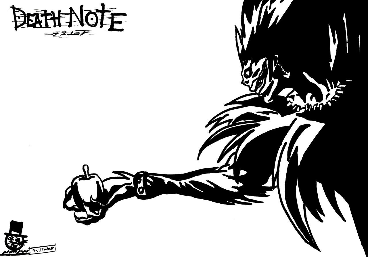 Deviantart Do Red Note Death Note _ fan art (v.2) by NikyNike on DeviantArt