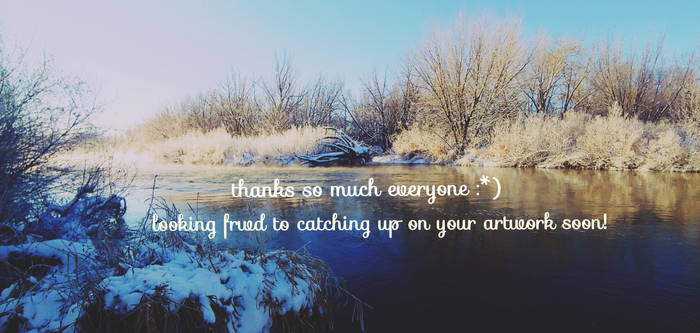 a thanks to you all (esp. to watchers and favers!)