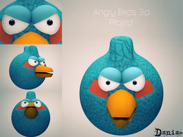 AngryBirds 3d Project  BlueBird