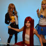 Erza,Lucy and Taiga!