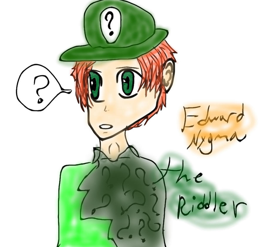 edward nygma the riddler by OcrinTrueBlue on DeviantArt