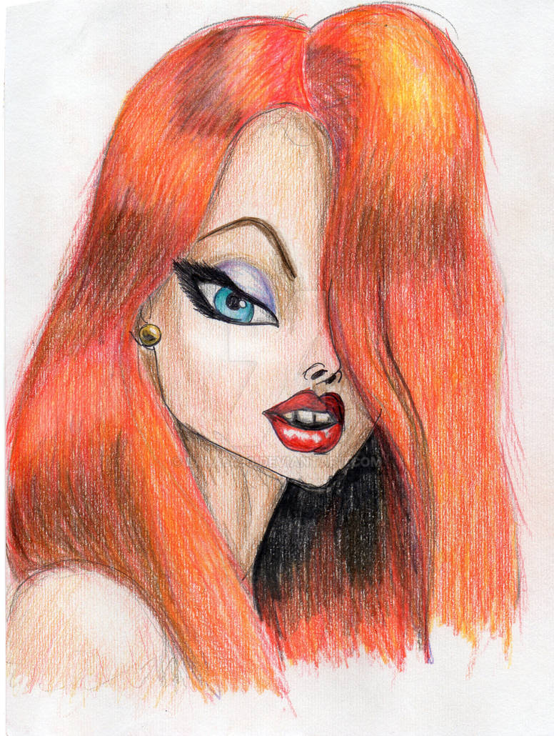 Who framed Jessica Rabbit? by lala6490 on DeviantArt