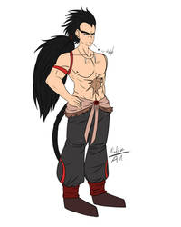 Survivor Raditz AU [DESIGN]