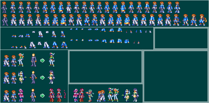 MegaMan ZX - Bases by Pixelated-Dude on DeviantArt