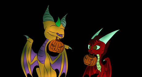 Joyeux halloween dragons