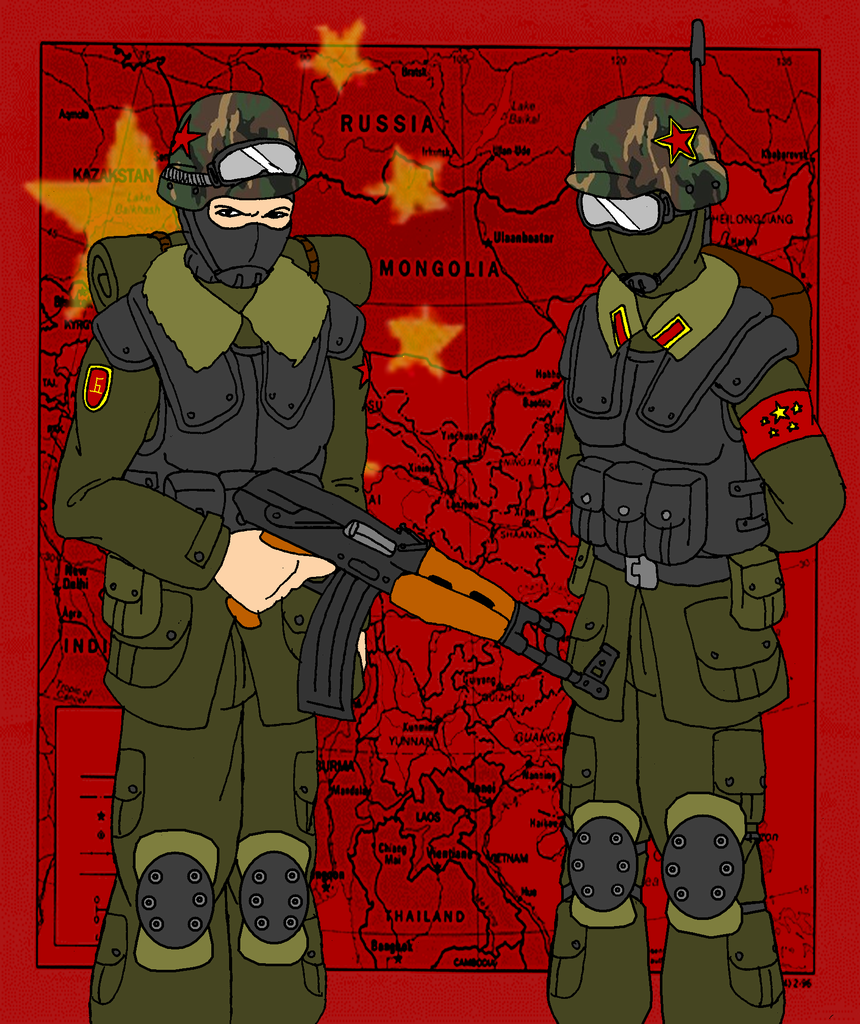 PLA troopers