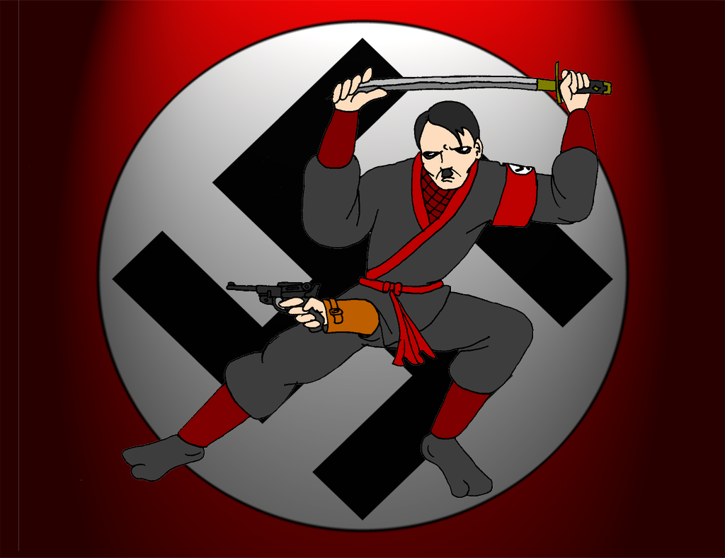 Ninja Hitler Luger Penis