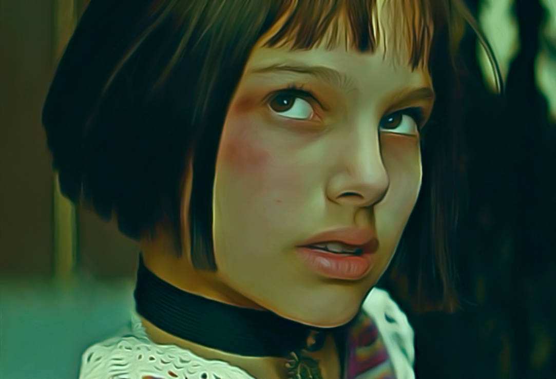 Natalie Portman as Mathilda Lando from 'Leon' by petnick on DeviantArt