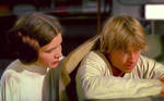 princess Leia and Luke Skywalker