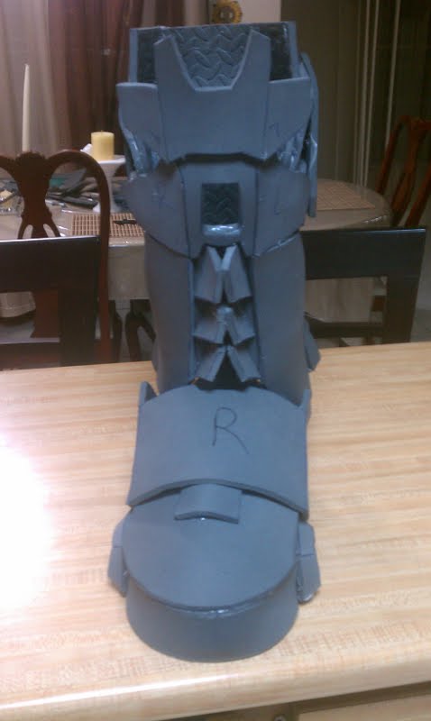 eva foam armor halo reach custom shin armor 16