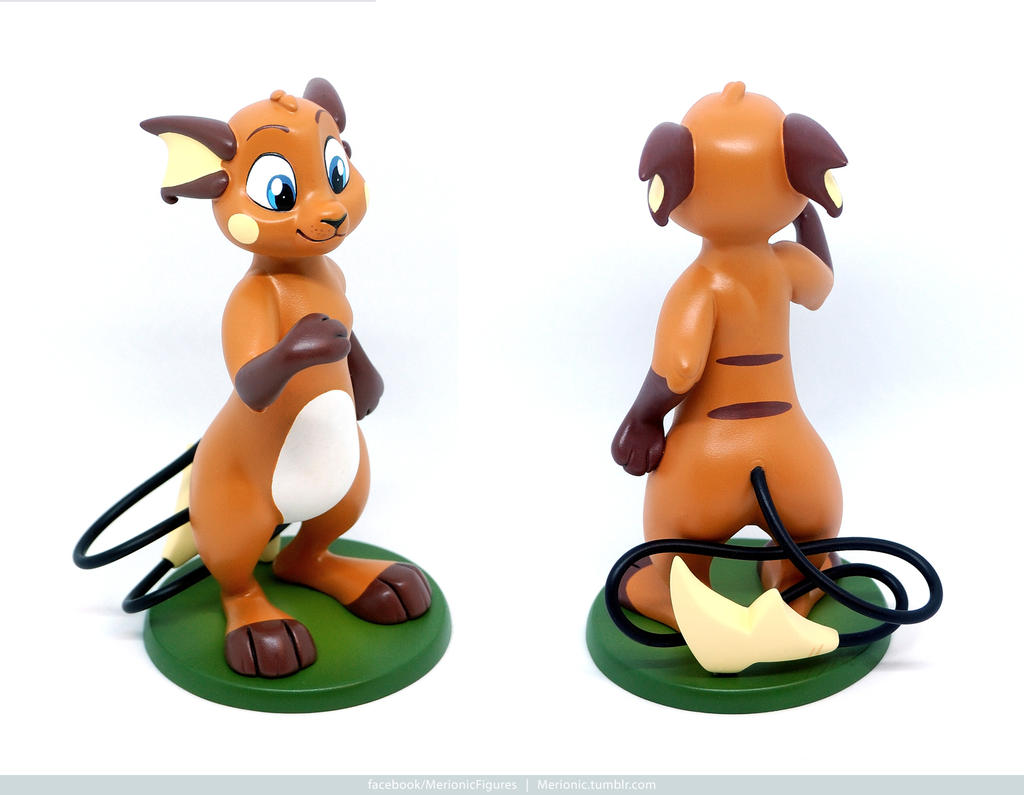 OOAK Zootopian Raichu sculpture
