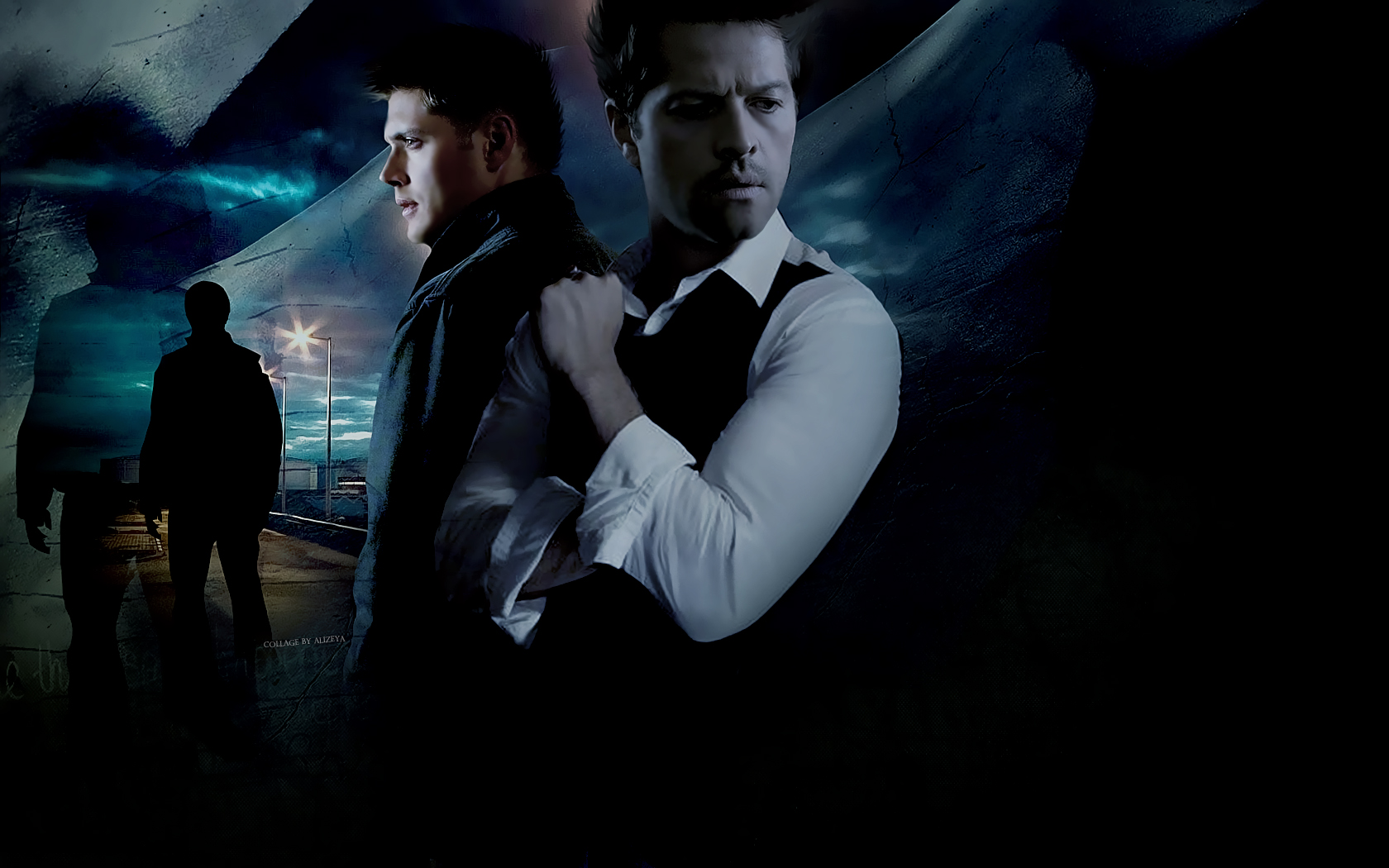 Dean and Castiel