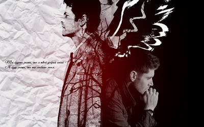 Castiel and Dean