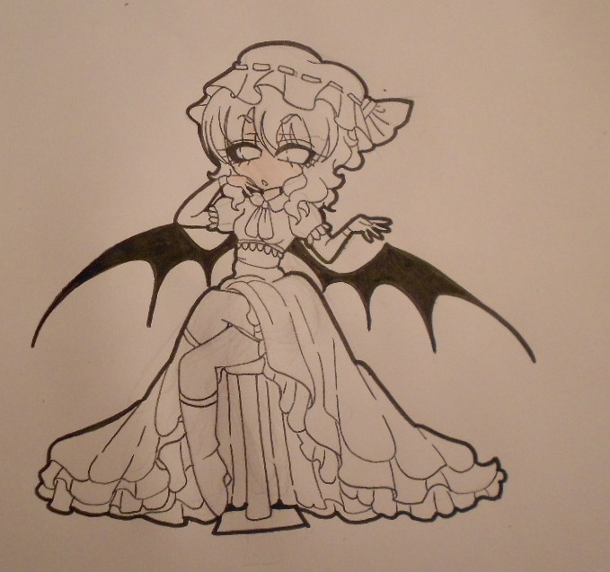 Remilia lineart