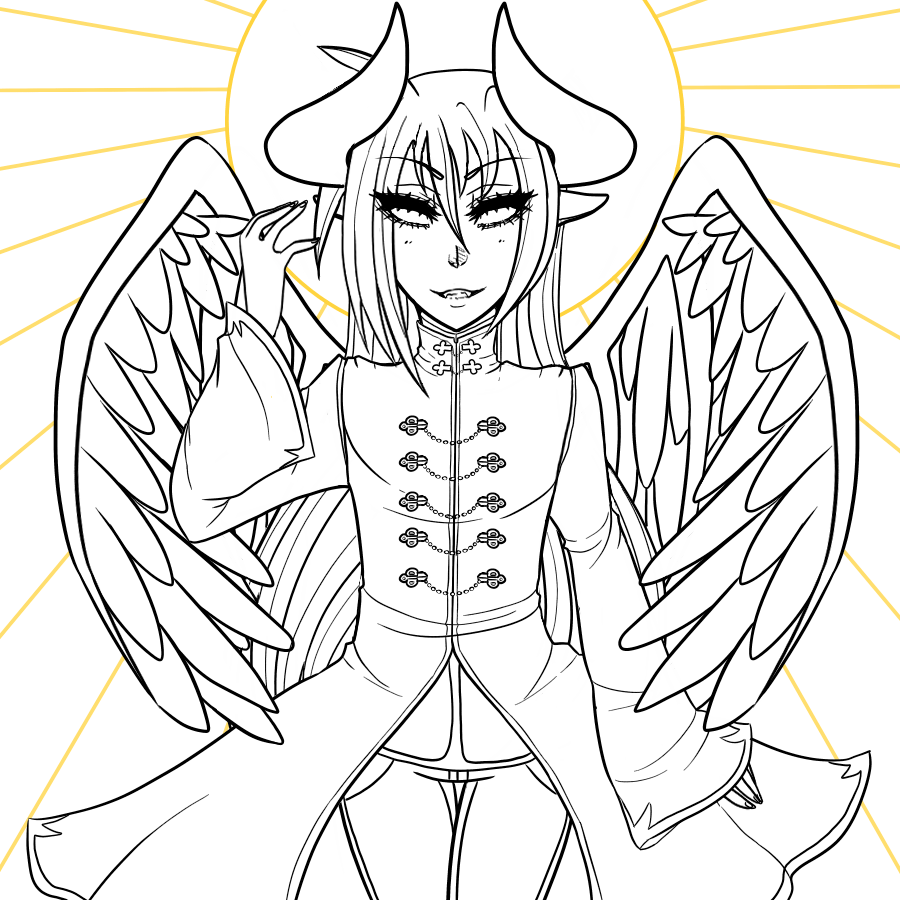 Lucifer the fallen angel of pride