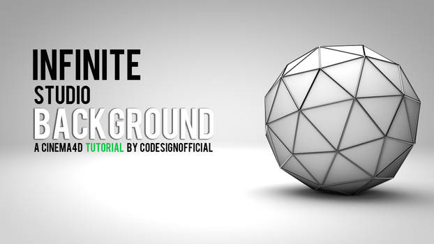 Infinite Studio Background - Cinema4d Tutorial